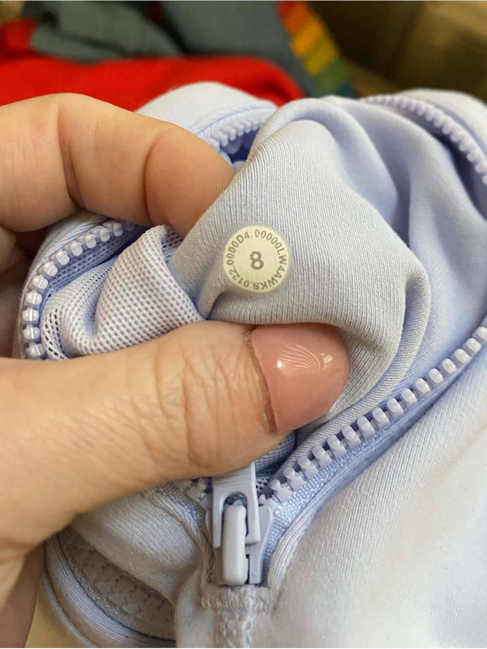 NWT Lululemon “Pastel Blue” PSLB Define Jacket Luon (Size 8) - Picture 10 of 10